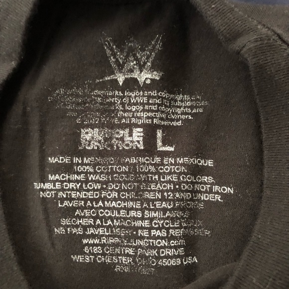 WWE licensed Shinsuke Nakamura Fight Type T-Shirt - Large - Picture 6 of 8